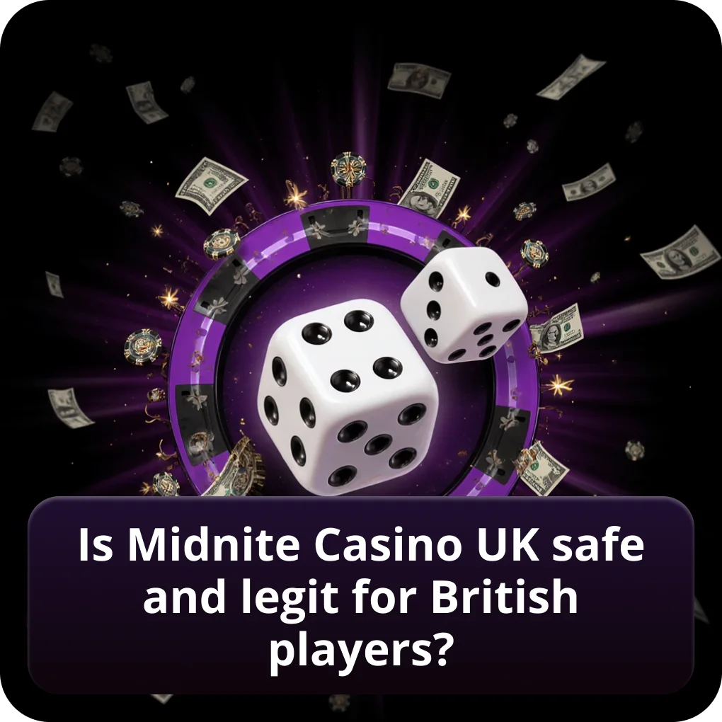 Is Midnite Casino UK safe and legit for British players?